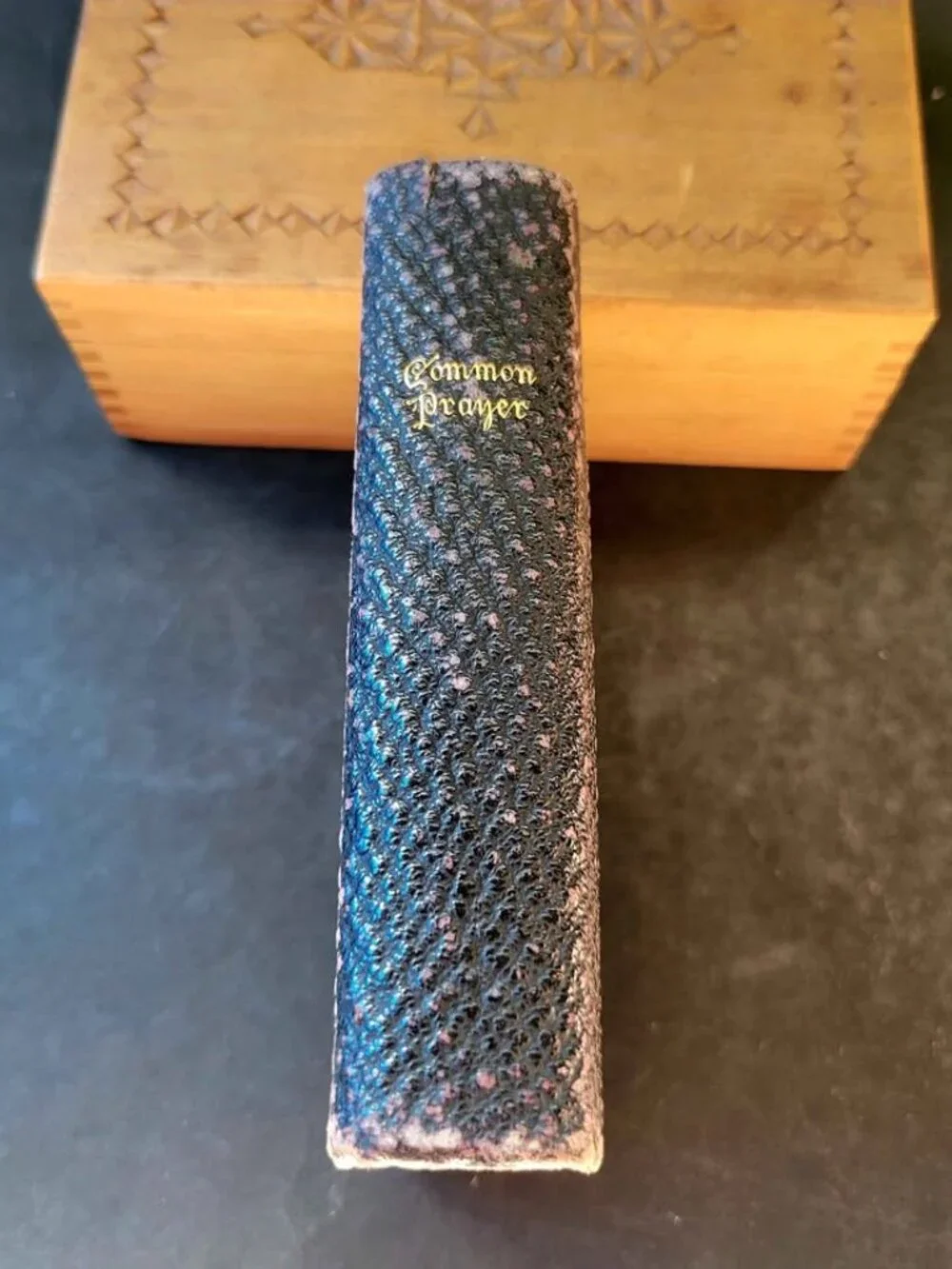 E. & J.B. Young & Co. antique leather